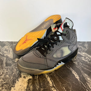 Jordan Off White Retro 5 ‘Muslin’ Size 12.5 New