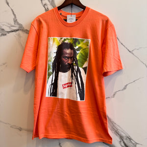 Supreme Buju Banton Tee ‘Orange’ Size M