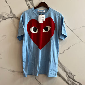 CDG Big Heart Tee Men’s Size XXL New