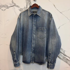 Balenciaga Denim Jacket Size 34EU/S US Fits Large