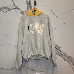 Essentials X WNBA Sparks Hoodie Size XL