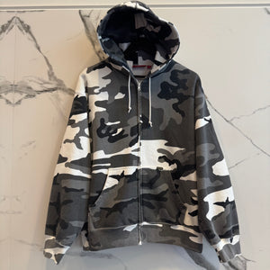 Supreme Snow Camo Zip Up Size M