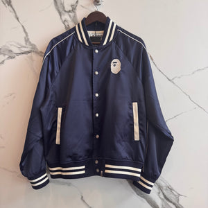 Bape Bomber Jacket ‘Navy’ Size M