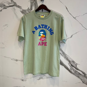 Bape A Bathing Ape Vacation Tee Green Mens Size M