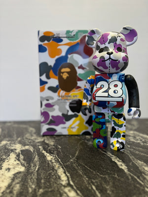 Bearbrick x Bape 28th Anniversary 400%