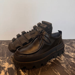Moncler Platform Wallabee Loafers ‘Black’ Size 36EU/7W