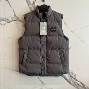 Canada Goose Puffer Vest Coastal Grey Mens Large New