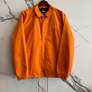 Stussy Button Up Jacket ‘Orange’ Size M