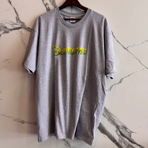 Supreme Shrek Logo Tee ‘Gray’ Size XL