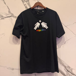Kith Black Equality Tee Size M