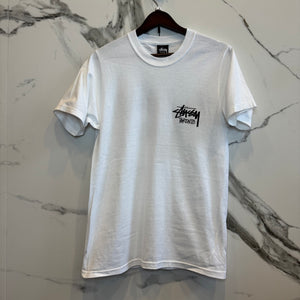 Stussy Toronto Logo Tee White New Size S