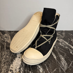 Rick Owens DRKSHDW Hexa High ‘Black/Milk’ Size 46EU/13US