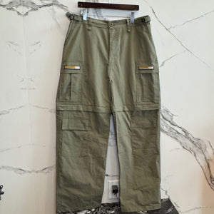 GV Gallery Tanker Cargo Zip Off Shorts Olive Size M