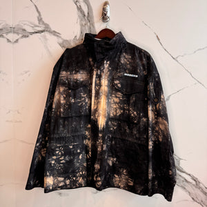 Off-White Modern Black Tie Dye Jacket Size M