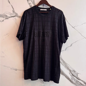 Givenchy Perforated Tee ‘Black’ Size XL