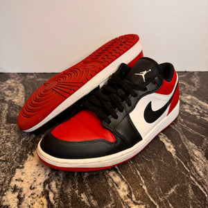 Air Jordan Retro 1 Low ‘Bred Toe’ Size 10