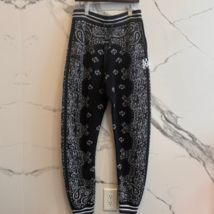 Amiri Paisley Knit Sweatpants Size L