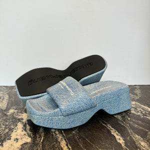 Alexander Wang Float Slide ‘Denim’ Size 39EU/8.5-9W US