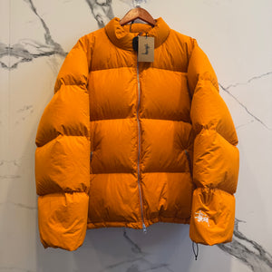 Stussy puffer jacket ‘Orange’ Size L
